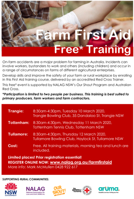 Farm First Aid