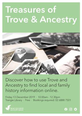 Ancestry and Trove Workshop