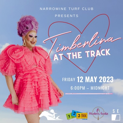 Timberlina at the Track